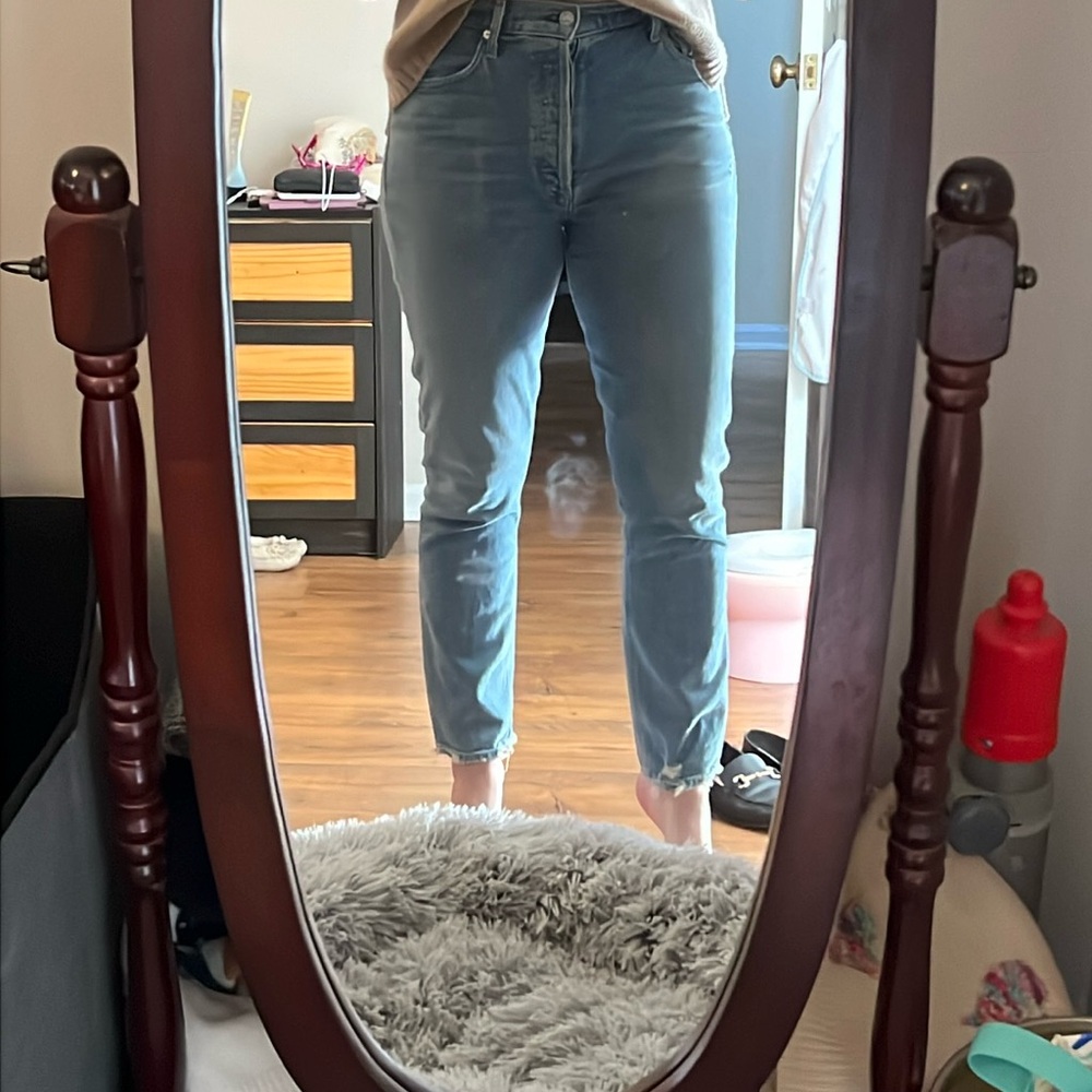 Citizen of humanity charlotte straight leg jeans size 28